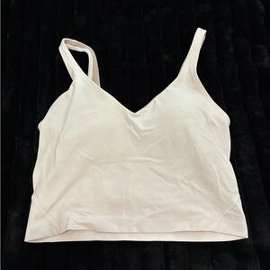 Lululemon white tank